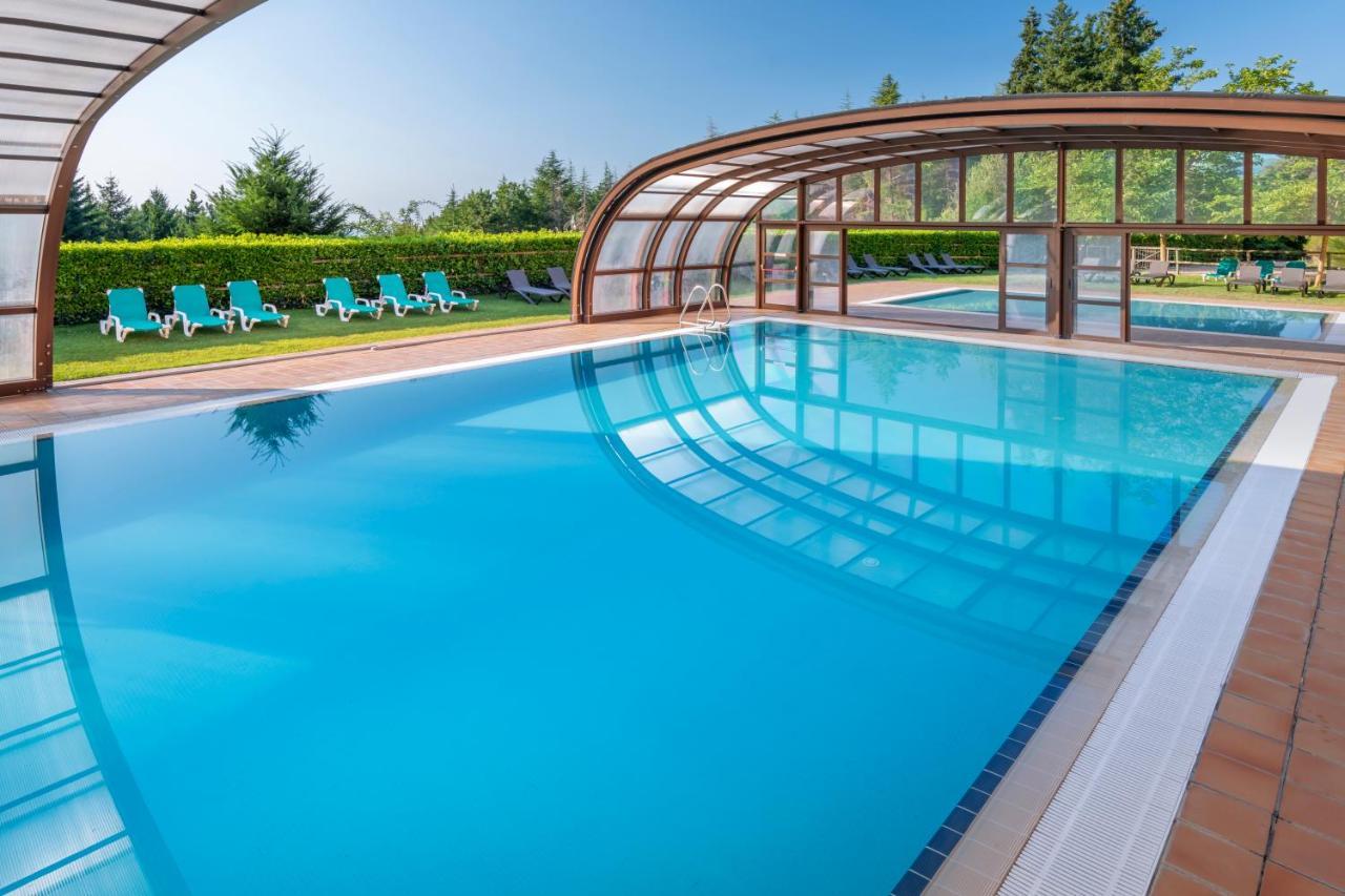 Vilar Rural De Sant Hilari Sacalm By Serhs Hotels Bagian luar foto