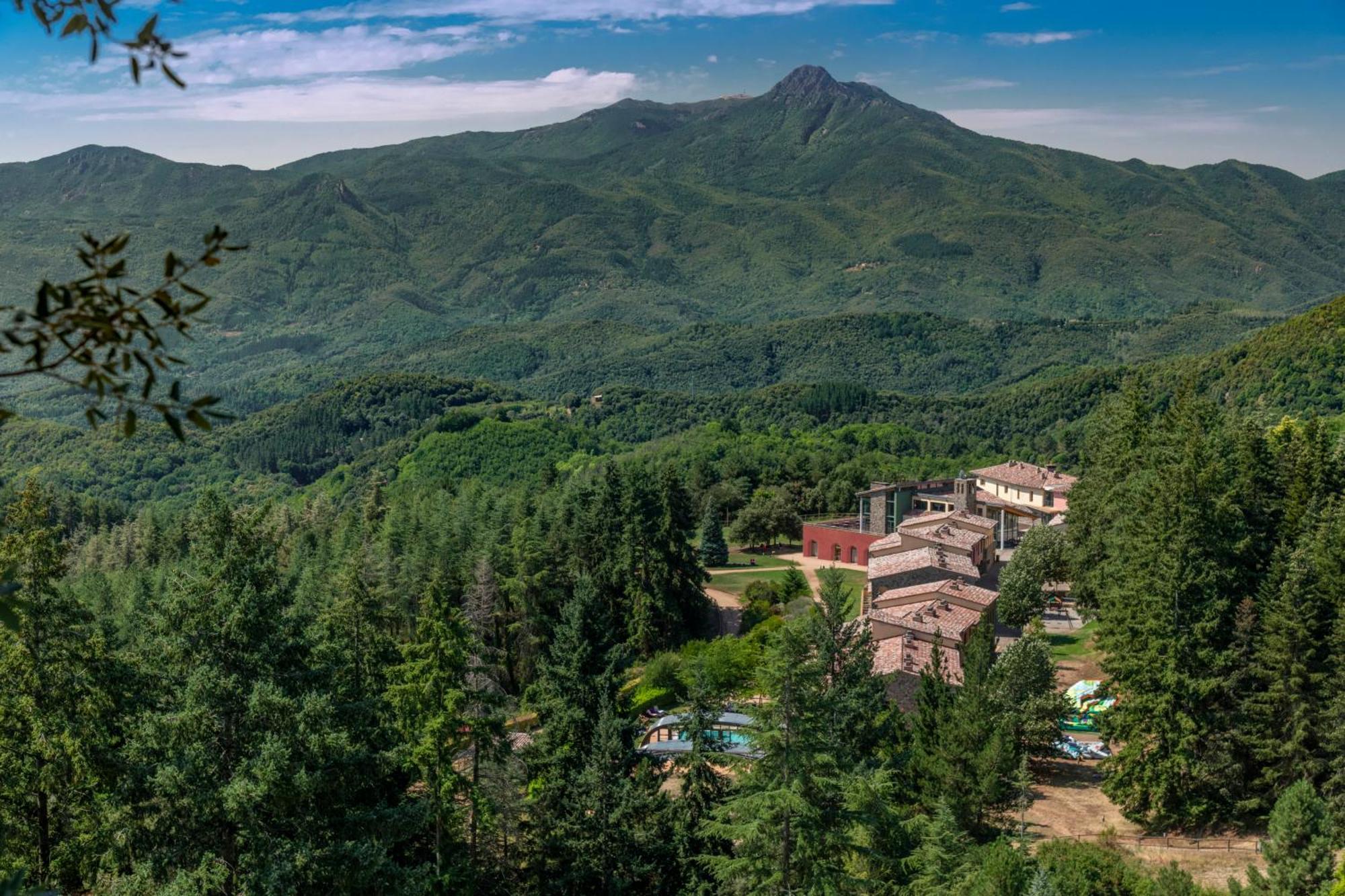 Vilar Rural De Sant Hilari Sacalm By Serhs Hotels Bagian luar foto